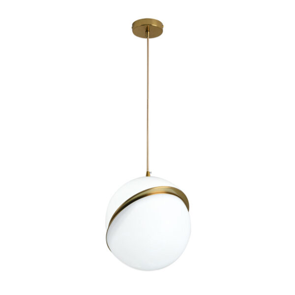Misaligned Globe Pendant Light