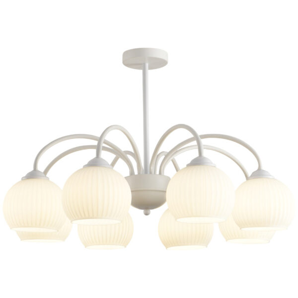 Creamy Windchime Orchid Pendant Light
